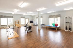 Therapy gym at the Villages of Jackson Creek